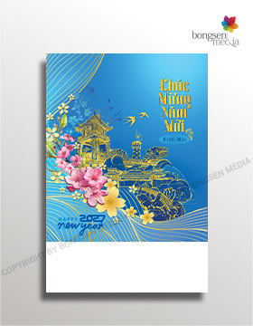 lịch treo tường DÒNG CHẢY VIỆT NAM