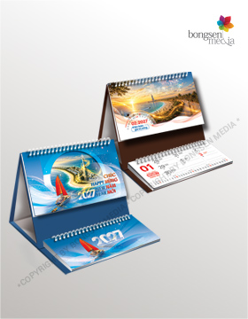 Lịch bàn gấp 3 -Kỷ nguyên vươn mình