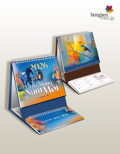 Lịch bàn gấp 3 - The miracle of life