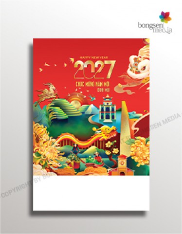 lịch treo tường ĐẤT VIỆT THIÊN HÙNG CA