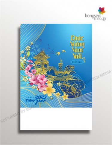 lịch treo tường DÒNG CHẢY VIỆT NAM