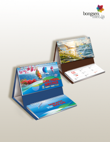 Lịch bàn gấp 3 - Rẽ sóng vượt trùng dương