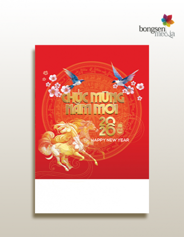 lịch treo tường THIÊN MÃ ĐẠI CÁT