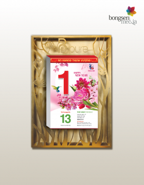 Lịch khung hợp kim cao cấp 02 Lịch khung hợp kim cao cấp 02